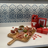 Budeful Border Cherry Wood Tapas Board