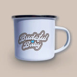 Budeful Baby Boy Enamel Mug.
