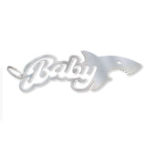 Stainless Baby Shark Bottle Opener