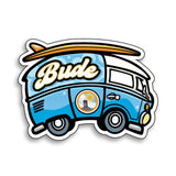 Bude Campervan Bumper Sticker Large