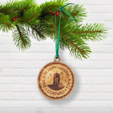 Bude is My Happy Place Snowflake Tree Decor.