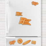 Cherry Wood Ker-Now Fridge Magnet.