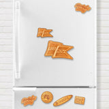 Cherry Wood Ker-Now Fridge Magnet.