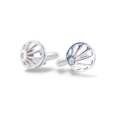 Budeful Sterling Silver Sunbeam Cufflinks | Budeful.
