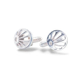 Budeful Sterling Silver Sunbeam Cufflinks | Budeful.