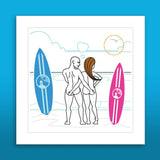 Double Up Customisable Luxury Print.