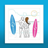 Double Up Customisable Luxury Print.