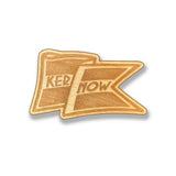 Maple Wood Ker-Now Fridge Magnet.