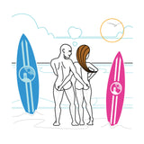 Double Up Customisable Luxury Print.