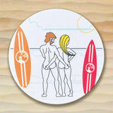 Shacked Round Coaster.