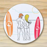 Shacked Round Coaster.