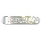 Stainless Budeful Logo Bar Blade.