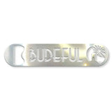 Stainless Budeful Logo Bar Blade.