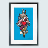 Tutti Frutti Two-Ti' Framed Luxury Print.