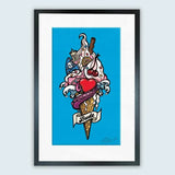 Tutti Frutti Two-Ti' Framed Luxury Print.