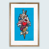 Tutti Frutti Two-Ti' Framed Luxury Print.