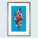 Tutti Frutti Two-Ti' Framed Luxury Print.