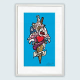 Tutti Frutti Two-Ti' Framed Luxury Print.