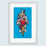 Tutti Frutti Two-Ti' Framed Luxury Print.