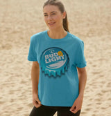 Ladies Budeful Bude Light Ocean Blue.