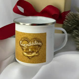 Congratulations Enamel Mug.