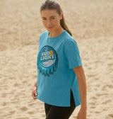 Ladies Budeful Bude Light Ocean Blue.