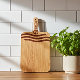 Budeful Waves Wood Tapas Board