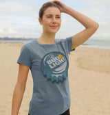 Ladies Budeful Bude Light Stone Blue.