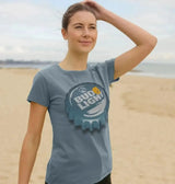 Ladies Budeful Bude Light Stone Blue.