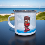 Fab Lolly Enamel Mug.