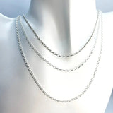 Budeful Sterling Silver 16" Necklace Chain.