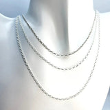 Budeful Sterling Silver 18" Necklace Chain.