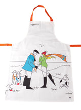 Caroline and Edward's Cornish Romance Apron.