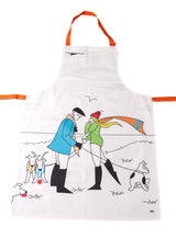 Caroline and Edward's Cornish Romance Apron.