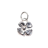 Budeful Sterling Silver Flower Charm.
