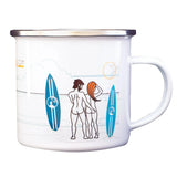 Plunging Breaker 2 Enamel Mug.