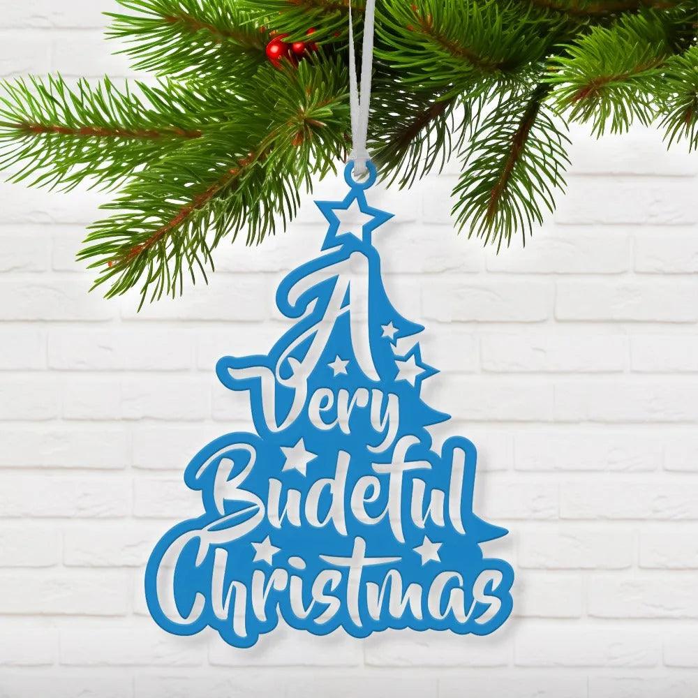 A Very Budeful Christmas Tree Decor.