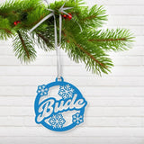 Bude Snowflake Tree Decor - Budeful