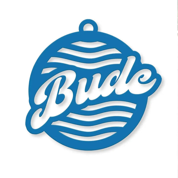 Blue Bude Wavy Tree Decor