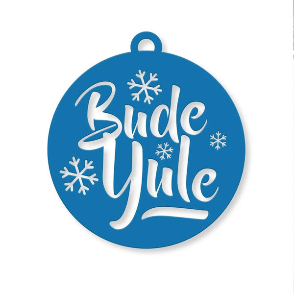 Bude Blue Yule Tree Decor