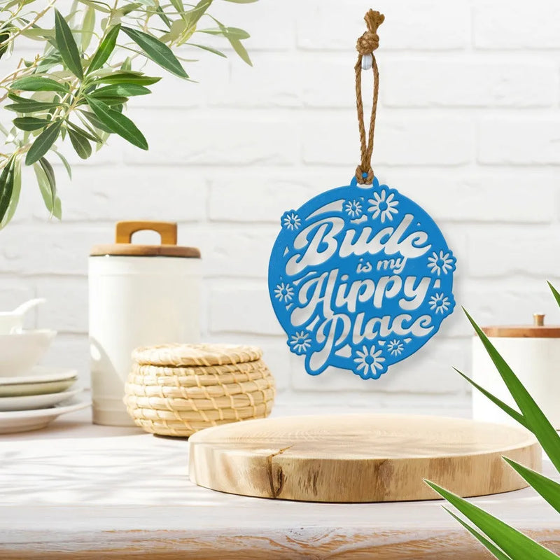 Bude Is My Hippy Place Wall Hanging