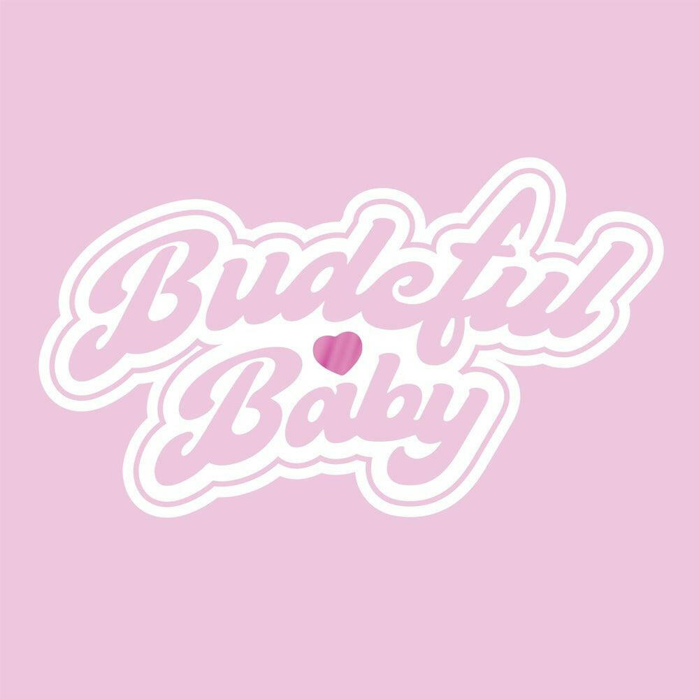 Budeful Baby Girl Greetings Card.