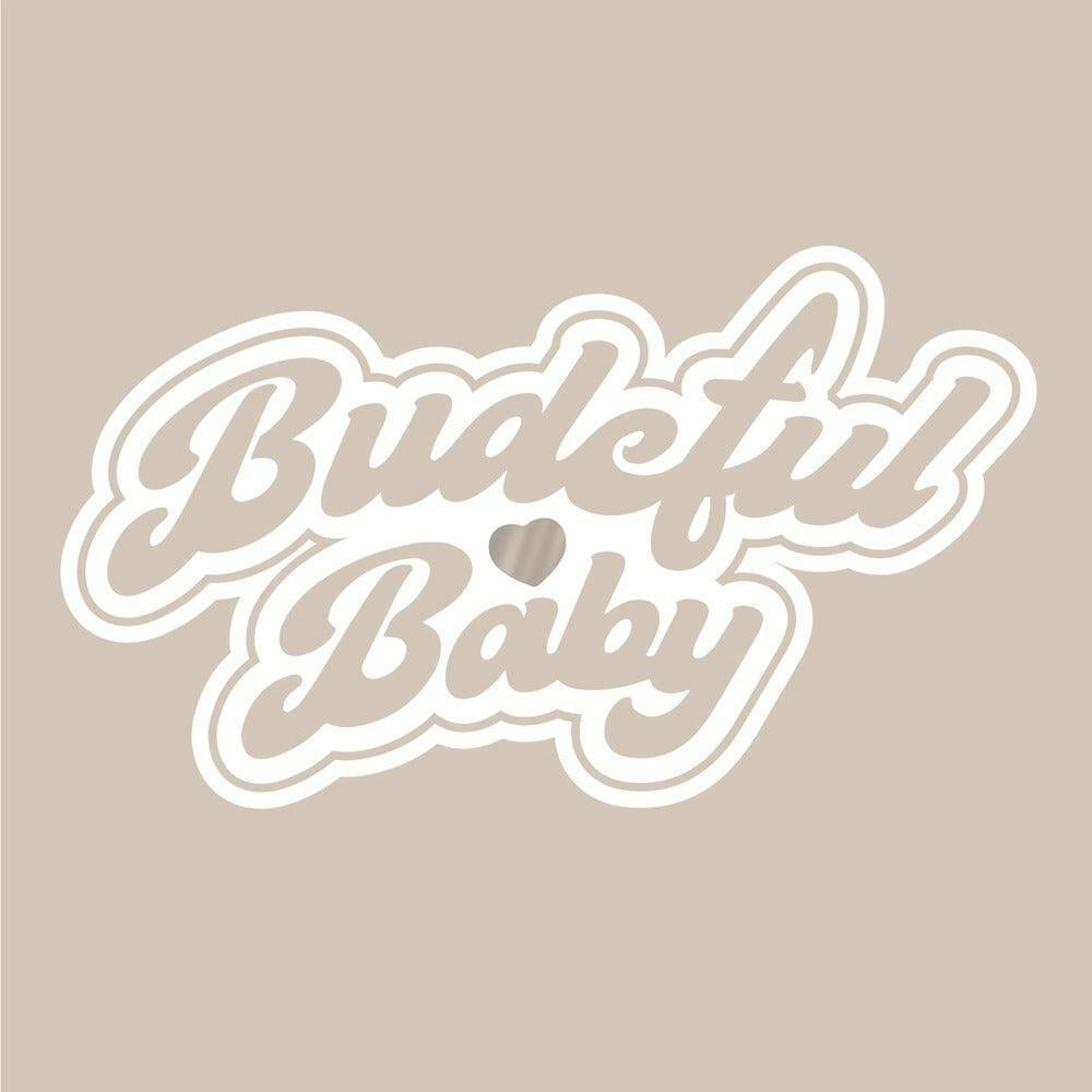 Budeful Baby Unisex Greetings Card.