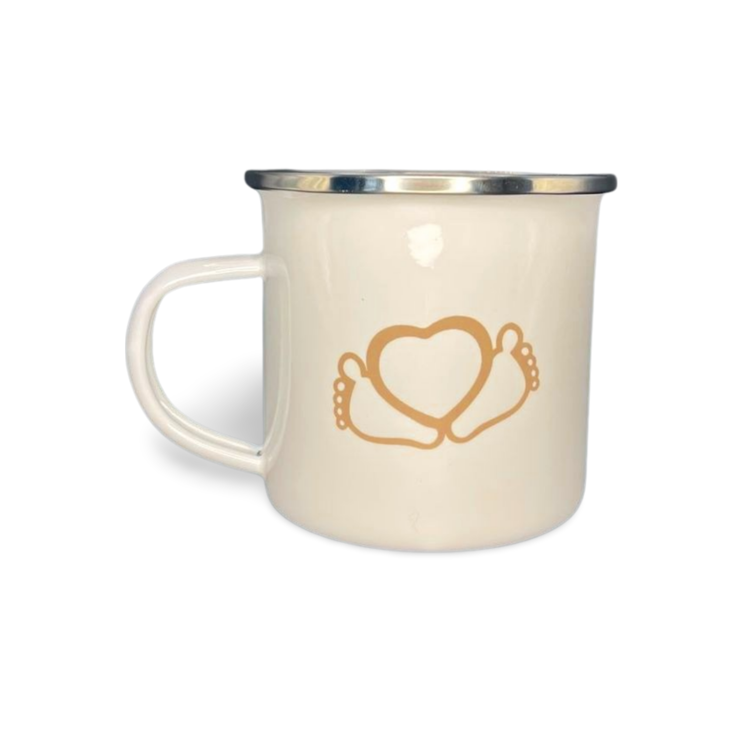 Budeful Baby Enamel Mug.