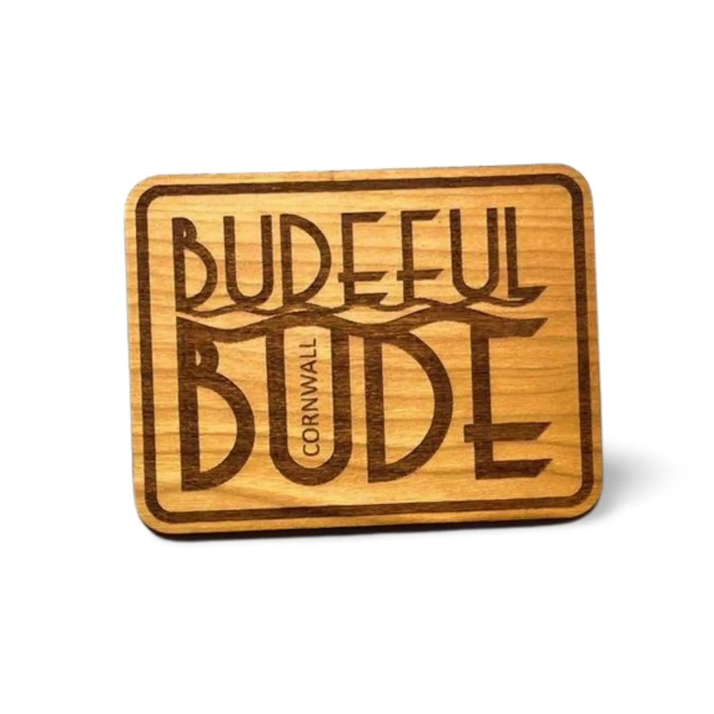 Budeful Bude Fridge Magnet.