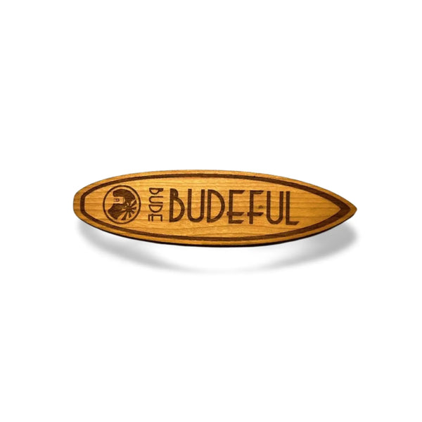 Budeful Bude Surfboard Fridge Magnet