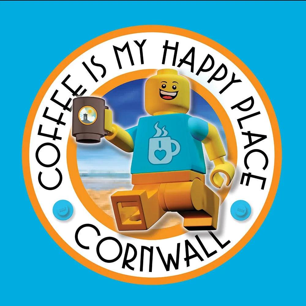Blocky Coffee is My Happy Place Canvas - Budeful