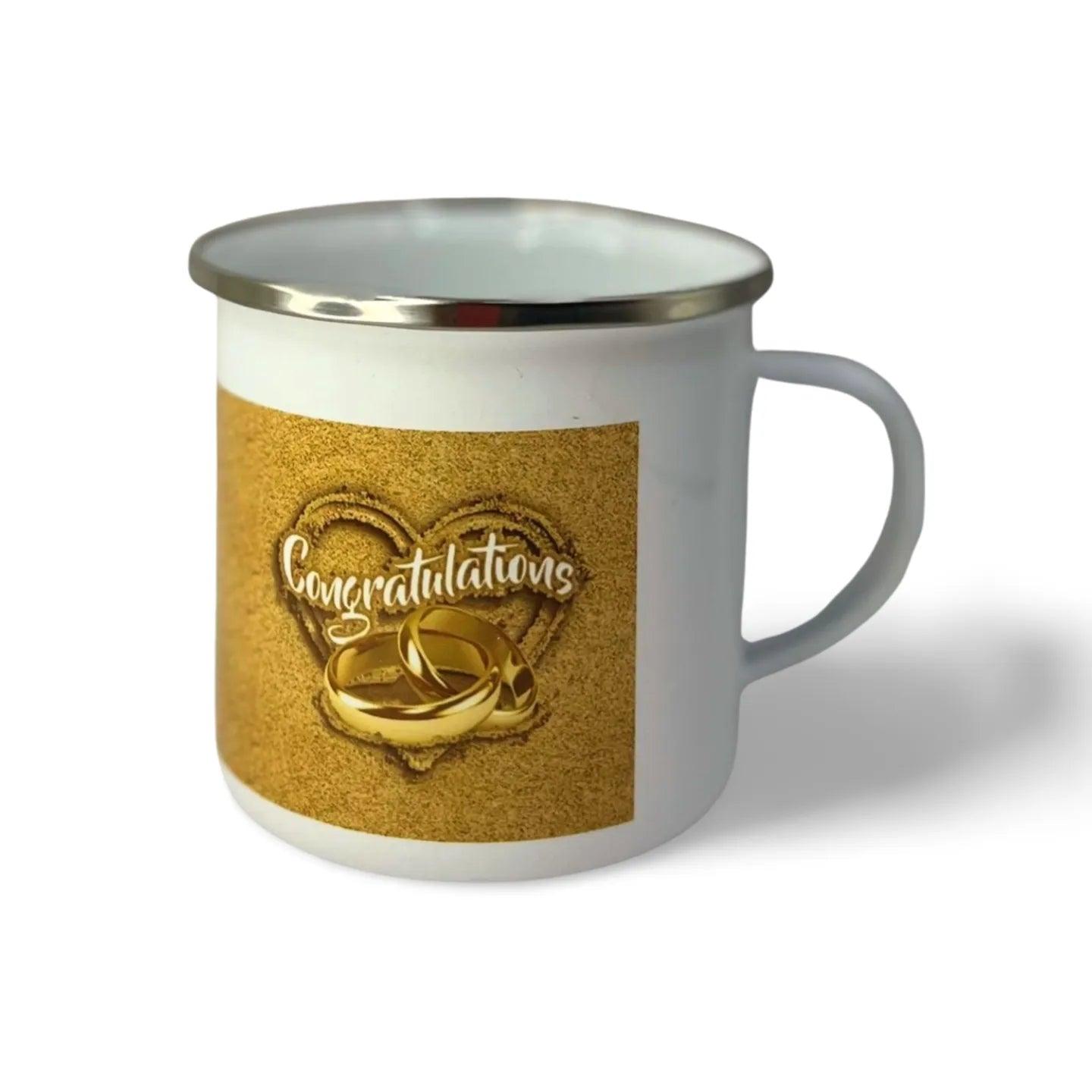 Congratulations Enamel Mug.