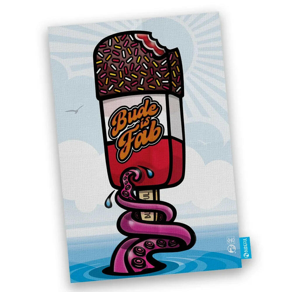 Budeful Fab Lolly Tea Towel.