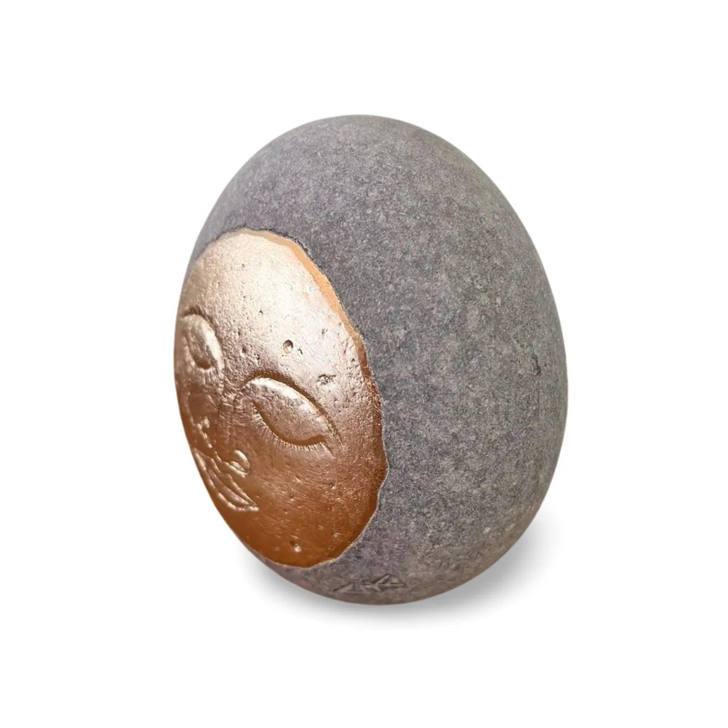 Moon Gold Leaf Standing Full Moon | Budeful.